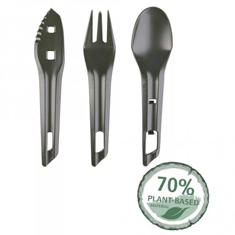 WILDO® THE OCYS™ (OUTDOOR CUTLERY SET) OLIVE